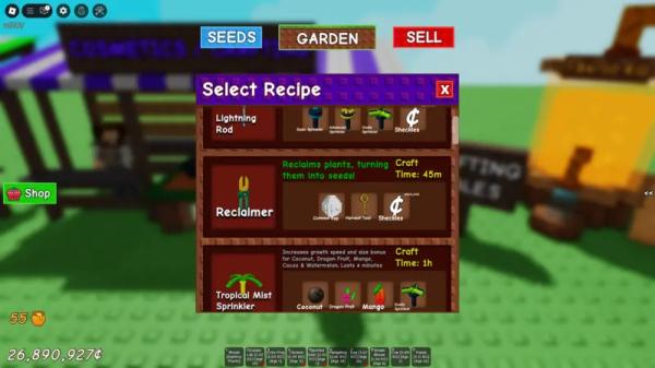 Летнее обновление Summer Harvest Season в Grow a Garden (Вырасти Сад): яйца, семена и питомцы