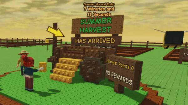 Летнее обновление Summer Harvest Season в Grow a Garden (Вырасти Сад): яйца, семена и питомцы