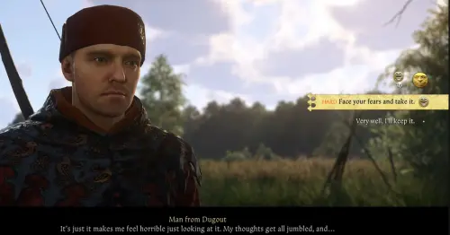 Человек предполагает в Kingdom Come Deliverance 2: как починить сломанный меч безумца