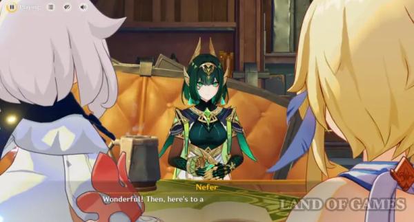 Человек, который однажды обманул в Genshin Impact: как поговорить с Нефер Человек, который однажды обманул в Genshin Impact: как поговорить с Нефер