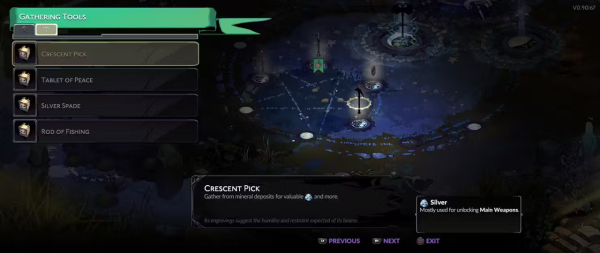 Необходимые инструменты для усиления Мелиное в Hades 2 Необходимые инструменты для усиления Мелиное в Hades 2